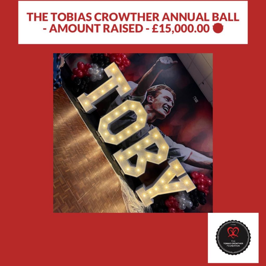 The Tobias Crowther Foundation Annual Ball 15th November 2025